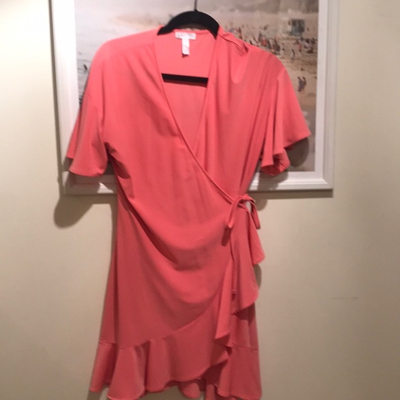 Leith Dresses & Skirts - Pink wrap dress